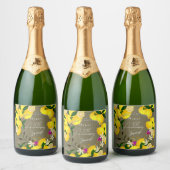 Lemon Squeeze  Sparkling Wijnetiket (Flessen)