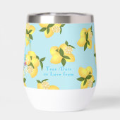 Lemon Squeeze Wedding Jubileum Blauw (Achterkant)