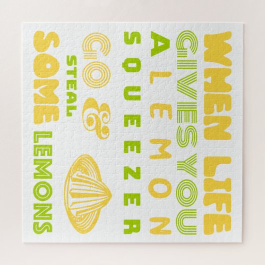 Lemon Squeezer Legpuzzel (Horizontaal)