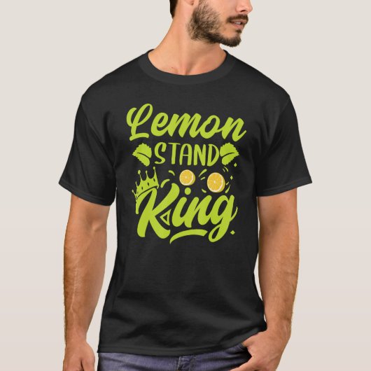 Lemon Stand King  Lemonade Summer  Son  Nephew 1 T-shirt (Voorkant)