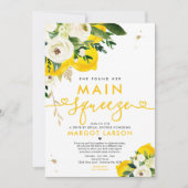 Lemon-station op Vrijgezellenfeest Lemon-hoofddruk Kaart (Voorkant)