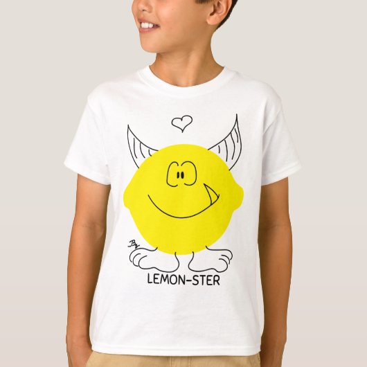 Lemon-ster T-shirt (Voorkant)