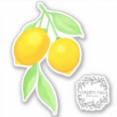 Lemon Sticker (Voorkant)