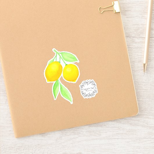 Lemon Sticker (Notitieboek)