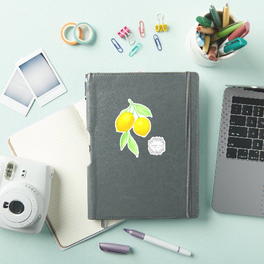 Lemon Sticker (iPad Cover)
