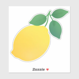 Lemon Sticker