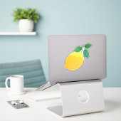 Lemon Sticker (Laptop op bureau)