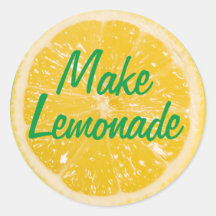 Lemon Sticker. Maak limonade.