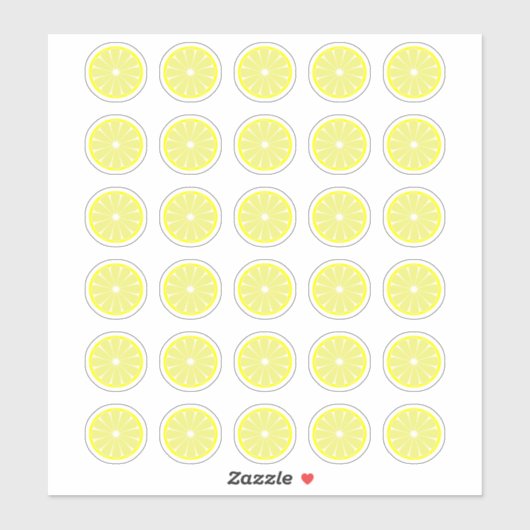 Lemon Stickers (Vel)