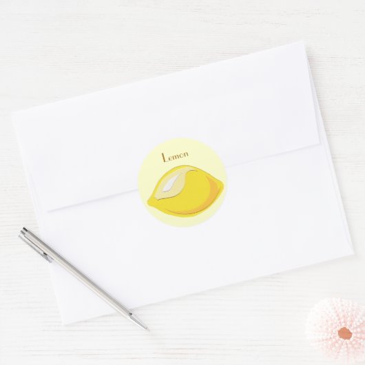 Lemon Stickers (Envelop)