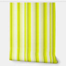 Lemon Stripe Wallpaper Behang