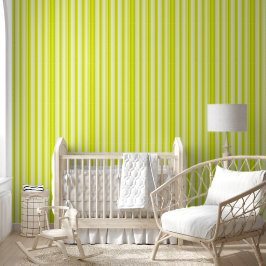 Lemon Stripe Wallpaper Behang
