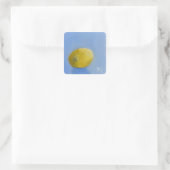 Lemon Study Vierkante Sticker (Tas)