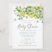 Lemon Summer Baby shower Kaart (Voorkant)