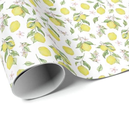 Lemon Summer Cadeaupapier (Rol Hoek)