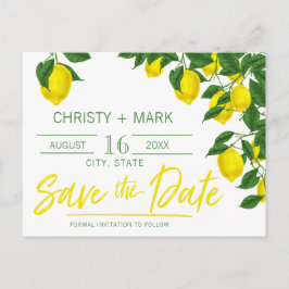 Lemon Summer | Het Briefkaart Datum opslaan