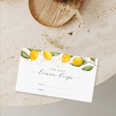 Lemon Summer Hoeveel Lemon Daling Game Informatiekaartje