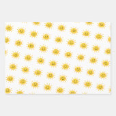 Lemon Summer verjaardag Inpakpapier Vel (Voorkant)