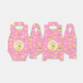 Lemon Sweet One 1st Birthday Bedankdoosjes (Uitgevouwen)