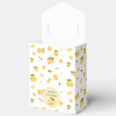 Lemon Sweet One 1st Birthday Bedankdoosjes (Open)