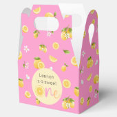 Lemon Sweet One Verjaardag Bedankdoosjes (Geopend)