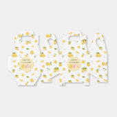 Lemon Sweet One Verjaardag Bedankdoosjes (Uitgevouwen)