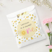 Lemon Sweet One Verjaardag Bedankzakje (Gezegeld)