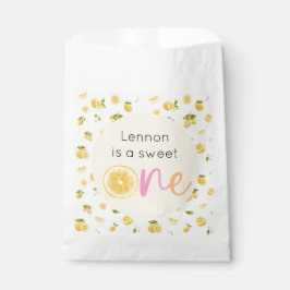 Lemon Sweet One Verjaardag Bedankzakje