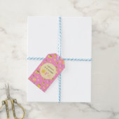 Lemon Sweet One Verjaardag Cadeaulabel (Met Touw)
