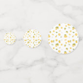Lemon Sweet One Verjaardag Confetti (Achterkanten)