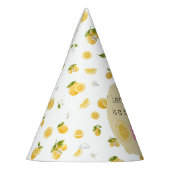 Lemon Sweet One Verjaardag Feesthoedjes (Links)