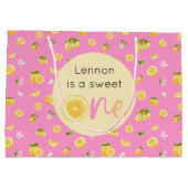 Lemon Sweet One Verjaardag Grote Cadeautas (Achterkant)