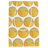 Lemon Tart Tarte au Citron Curd Pie Baking Food Medium Cadeauzakje (Voorkant)