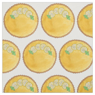 Lemon Tart Tarte au Citron Curd Pie Baking Food Stof