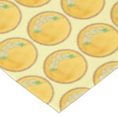 Lemon Tart Tarte au Citron Curd Pie Baking Food Tafelkleed (Gekanteld)