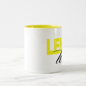 Lemon Tea Tweekleurige Koffiemok (Center)