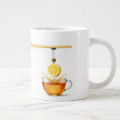 Lemon Tea Under Construction – Jumbo Mug for True  Grote Koffiekop (Rechts)