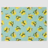 Lemon Teal Tissuepapier (Voorkant)