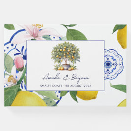 Lemon Tegel Italiaans La Dolce Vita Trouwen Gastenboek