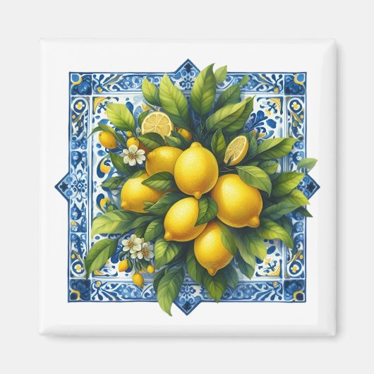 Lemon Tegelmagneet Magneet (Voorkant)