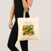 Lemon thema Trouwgunsten Tote Bag (Voorkant (product))