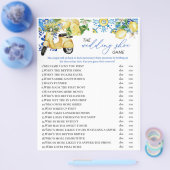 Lemon Thema Vrijgezellenfeest Schoenspel Flyer (Enkel)