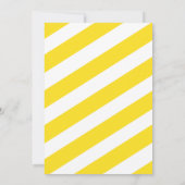 Lemon thema zomer vrijgezellenfeest kaart (Achterkant)