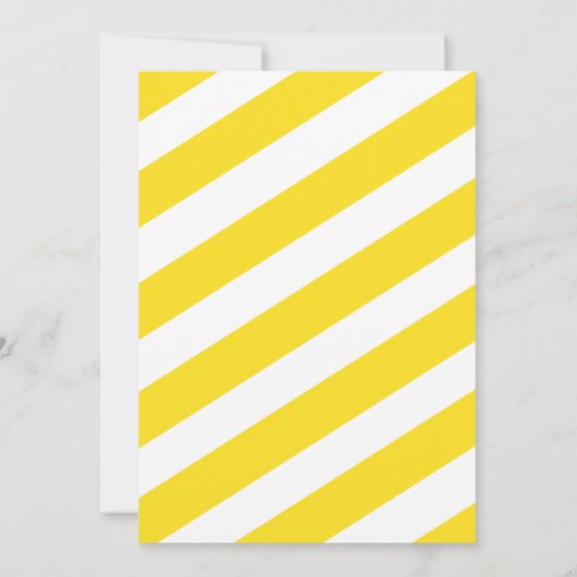 Lemon thema zomer vrijgezellenfeest kaart (Achterkant)