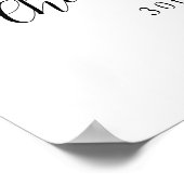 Lemon Theme 30e Verjaardagsfeestje Welkom Poster (Hoek)