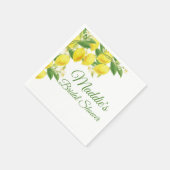 Lemon Theme Persoonlijk Napkin Servet (Hoek)