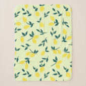 Lemon Theme Sherpa Deken (Voorkant)