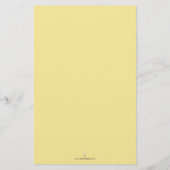 Lemon Theme Vrijgezellenfeest Bingo Flyer (Achterkant)