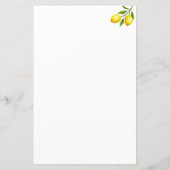 Lemon Theme Vrijgezellenfeest Bingo Kaarten (Achterkant)