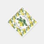 Lemon Theme Vrijgezellenfeest Servet (Hoek)